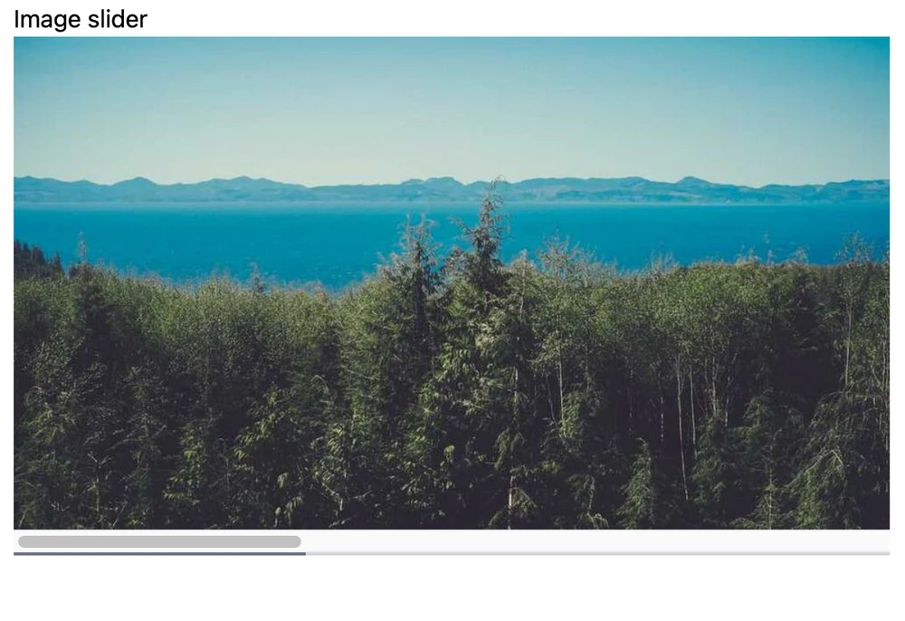 Double scrollbar